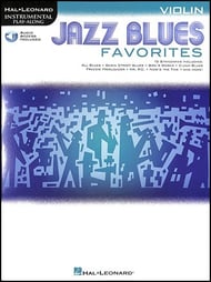 Jazz Blues Favorites Violin Book with Online Audio Access cover Thumbnail